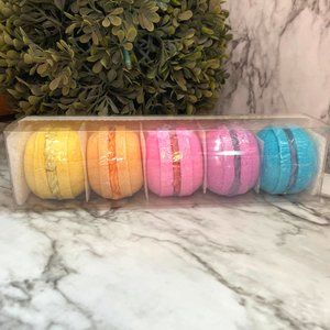 🍁 $5 Fall Frenzy - Rainbow Macaron Bath Bomb Set, NWT